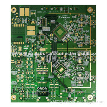 FR4 Basis PCB & PCB Laminate with Double Sided Board and HAL Lead-free, 1.6mm, 1oz Copper Thickness